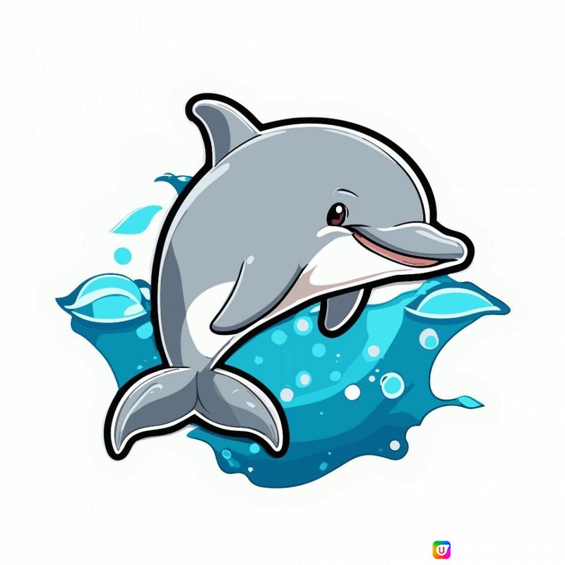 Dive into Creativity: Dolphin Clipart as the Wave of Inspiration